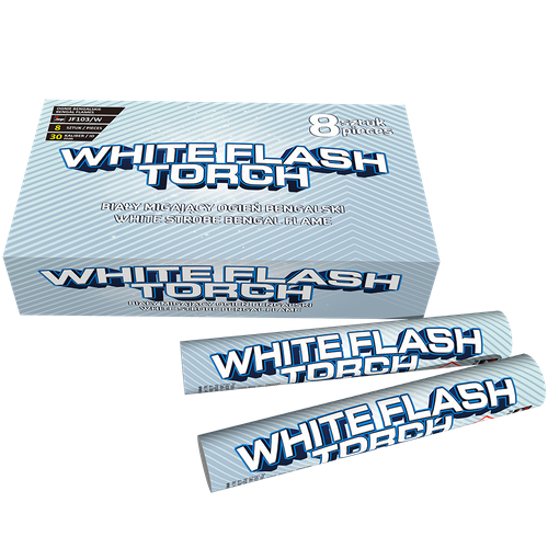 Flary White Flash Torch JF103/W F1 12/8