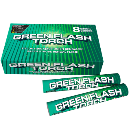 Flary Green Flash Torch JF103/G F1 12/8