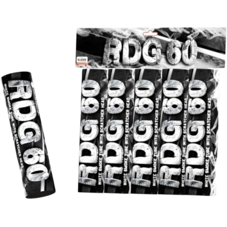 Świeca dymna na draskę biała RDG60B(SH) T1 20/5