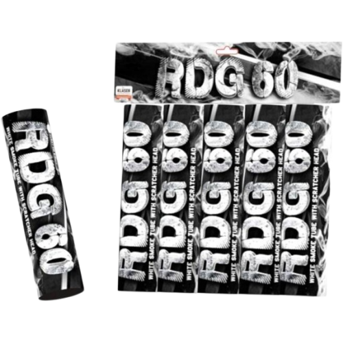 Świeca dymna na draskę biała RDG60B(SH) T1 20/5