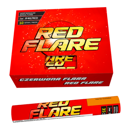 Flare Red JF48 F2 10/10