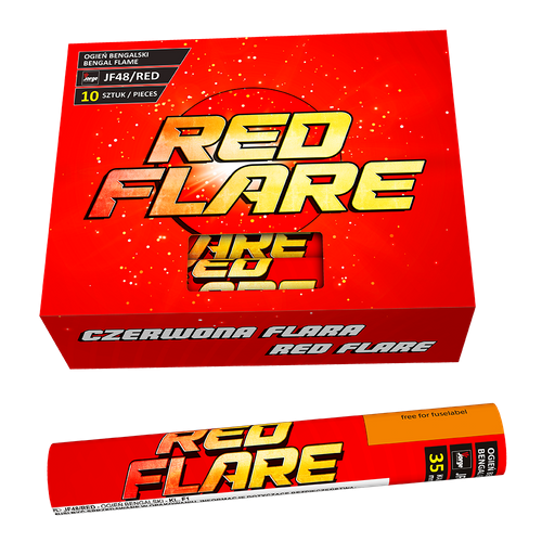 Flare Red JF48 F2 10/10