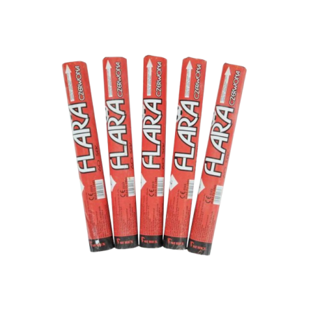 Flara meczowa czerwona 60s ZX8020R T1 20/5