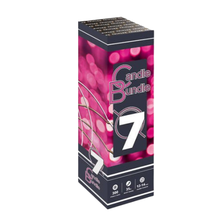 Bundle 7 candle 300s 0,5" XC3007 F3 10/1