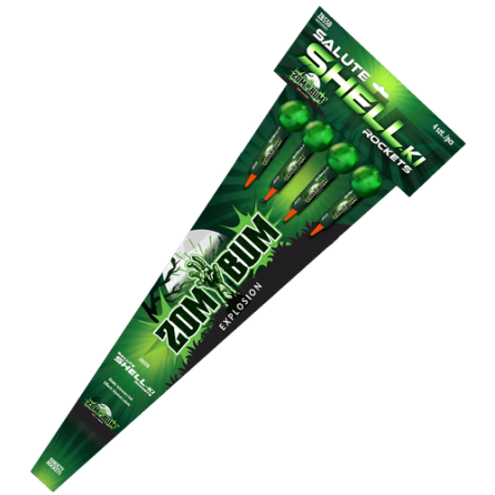 Shell-ki Rockets ZomBum Explosion ZB550 F3 18/4