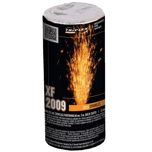 Fontanna Gold Sparkles 60sek. 5m. XF2009 F2 30/1