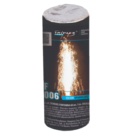 Fontanna Silver Sparkles 60sek. 3m XF2006 F2 50/2