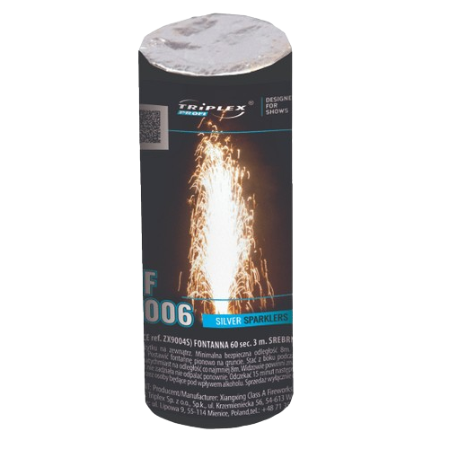 Fontanna Silver Sparkles 60sek. 3m XF2006 F2 50/2