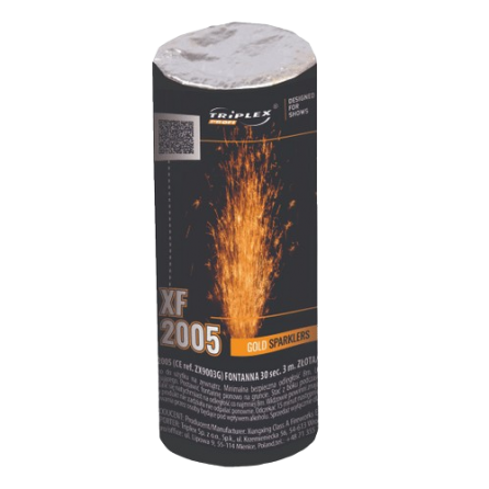Fontanna Gold Sparkles 30sek. 3m XF2005 F2 50/2