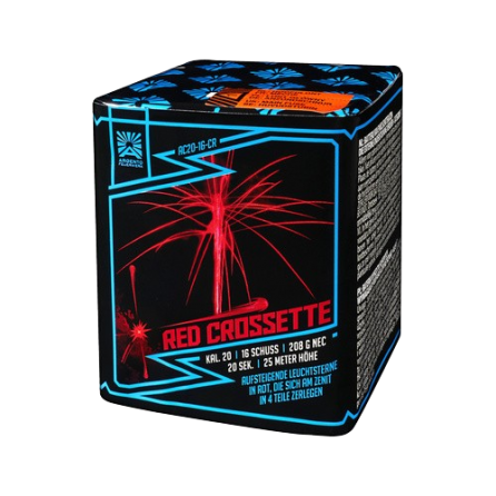Red Crosette 16s AC20-16-CR F2 18/1