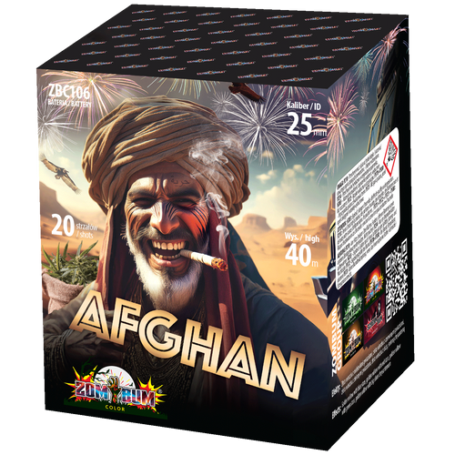 Afghan 20s ZomBum Color ZBC106 F2 10/1