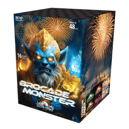 Brocade Monster 16s 2" Zom Bum Color ZBC107 F3 4/1