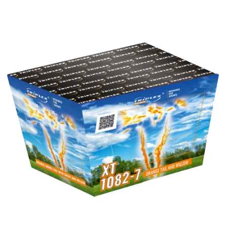 Bateria Dzienna Orange Smoke Willow w/Salute XT1081-7 V 36s F2 3/1