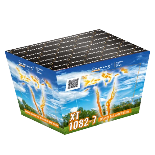 Bateria Dzienna Orange Smoke Willow w/Salute XT1081-7 V 36s F2 3/1