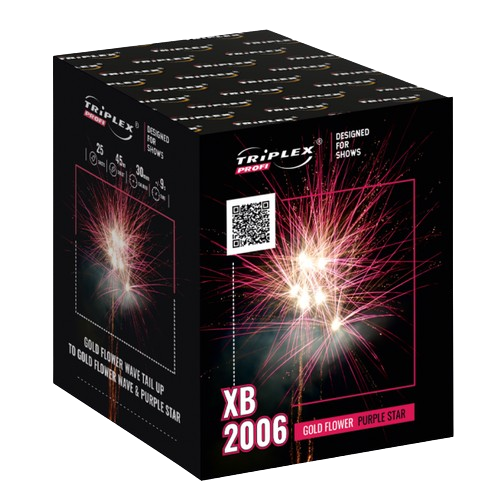 Gold Flower Purple Star 25s XB2006 F2 4/1