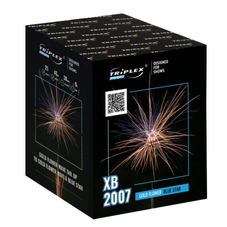 Gold Flower Blue Star 25s XB2007 F2 4/1