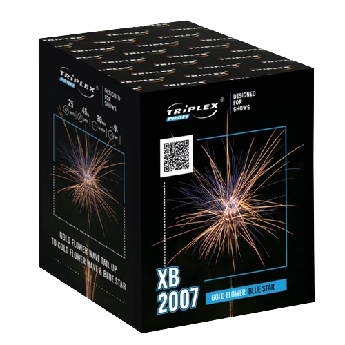 Gold Flower Blue Star 25s XB2007 F2 4/1