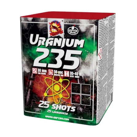 Uranium 235 25s 38mm CLE4320 F3 2/1