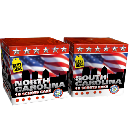 Carolina North and South 16s 1483 F2 24/1