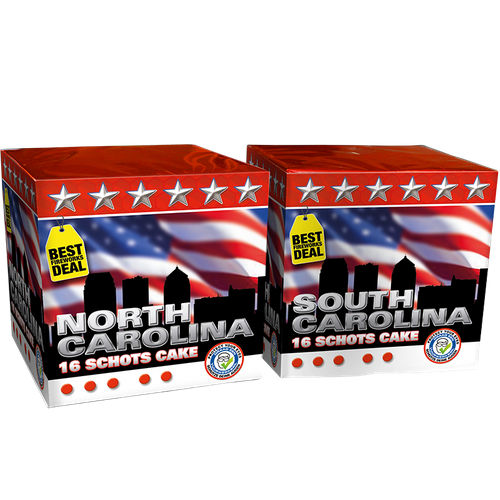 Carolina North and South 16s 1483 F2 24/1