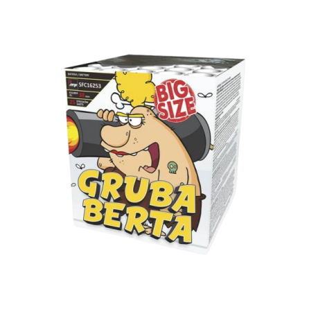 Gruba Berta 1,5" Big Bertha 25s SFC16253 F3 4/1