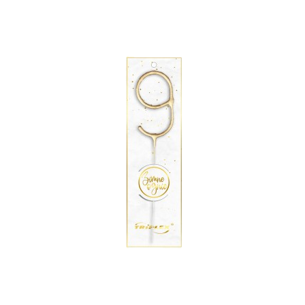 Zimne Ognie Cyfra "9" złote TXF809 F1 12/20