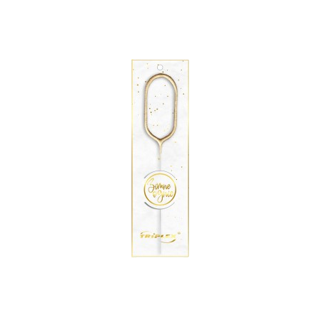 Zimne Ognie Cyfra "0" złote TXF800 F1 12/20